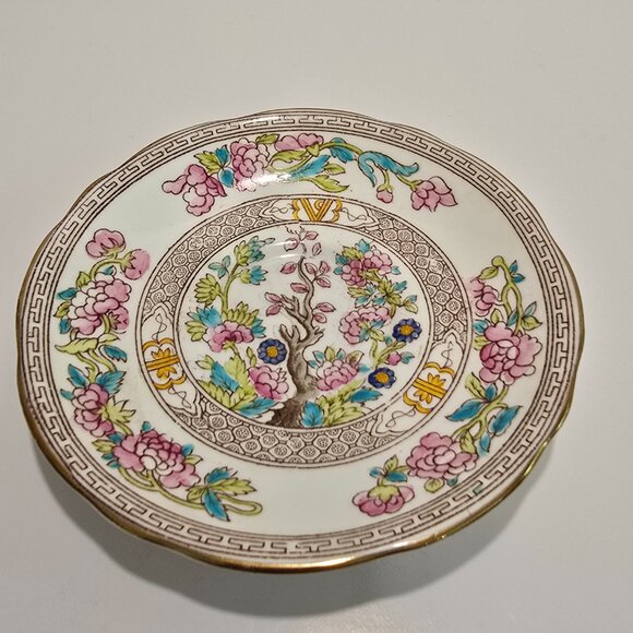 Royal Stafford - India Tree 5044 Vintage Tea Cup & Saucer, Hand Painted - Picture 6 of 7